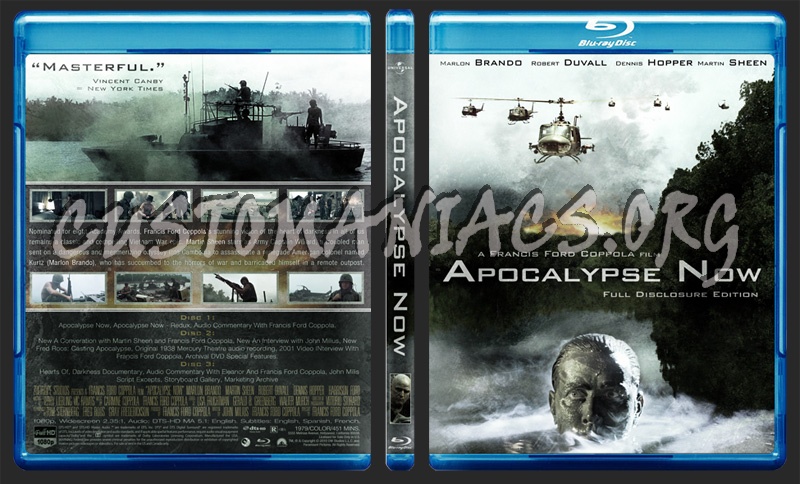 Apocalypse Now blu-ray cover