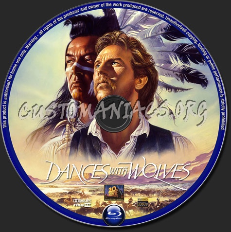 Dances With Wolves blu-ray label