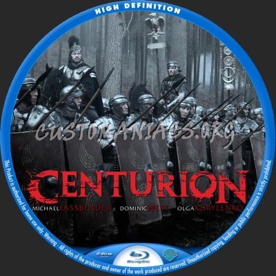 Centurion blu-ray label