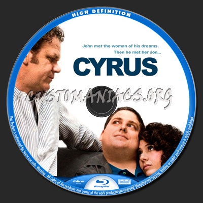 Cyrus blu-ray label