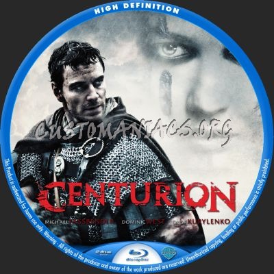 Centurion blu-ray label