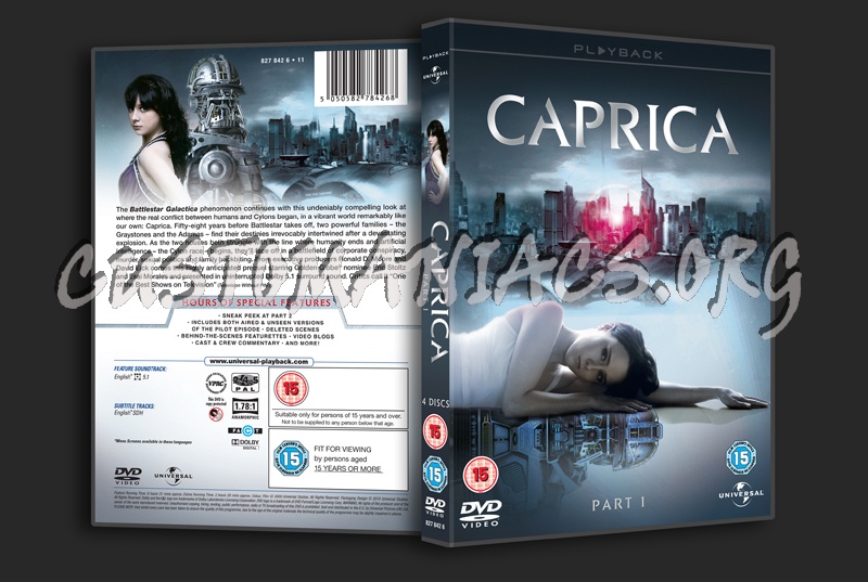 Caprica Part 1 dvd cover