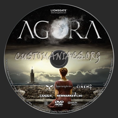 Agora dvd label