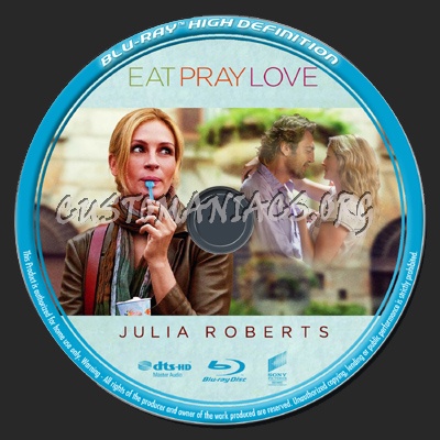 Eat Pray Love blu-ray label