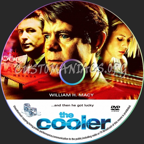 The Cooler dvd label