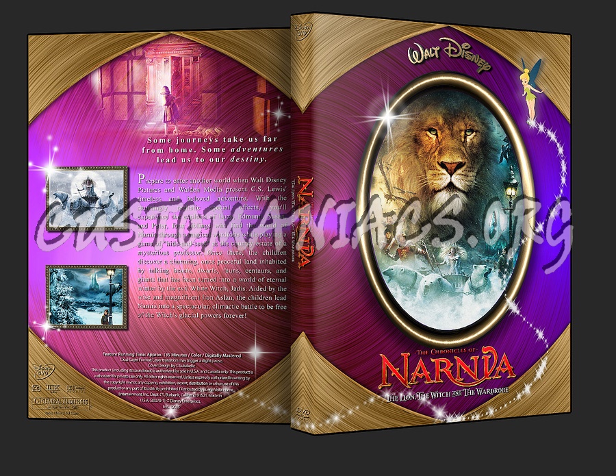 The Chronicles of Narnia The Lion the Witch and the Wardrobe dvd cover