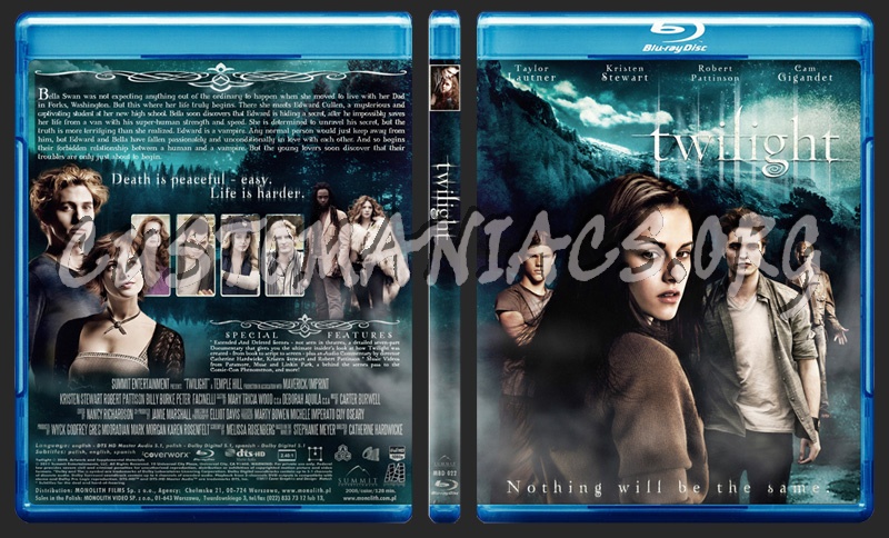 Twilight blu-ray cover