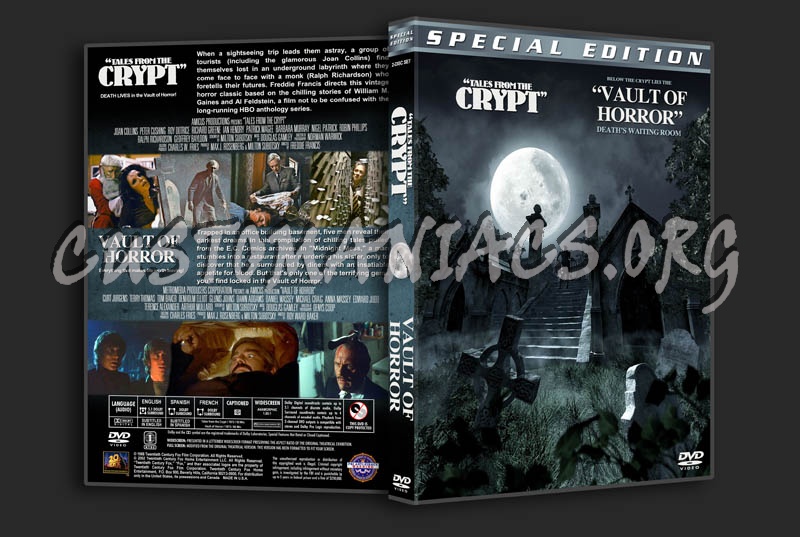 Tales from the Crypt / The Vault of Horror dvd cover