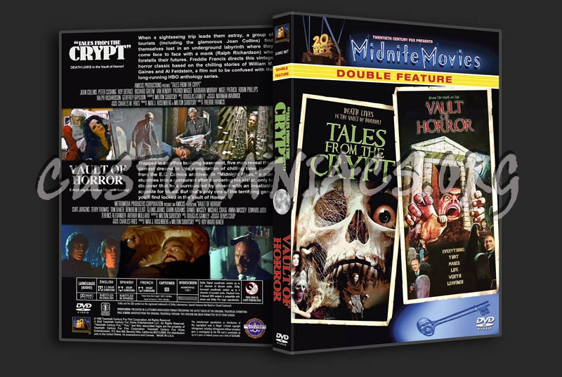 Tales from the Crypt / The Vault of Horror dvd cover