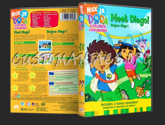 Go Diego Go: Meet Diego dvd cover