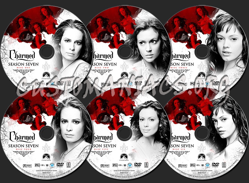 Charmed - Season 7 dvd label