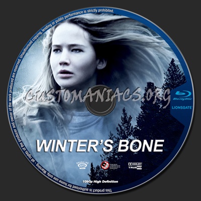 Winter's Bone blu-ray label