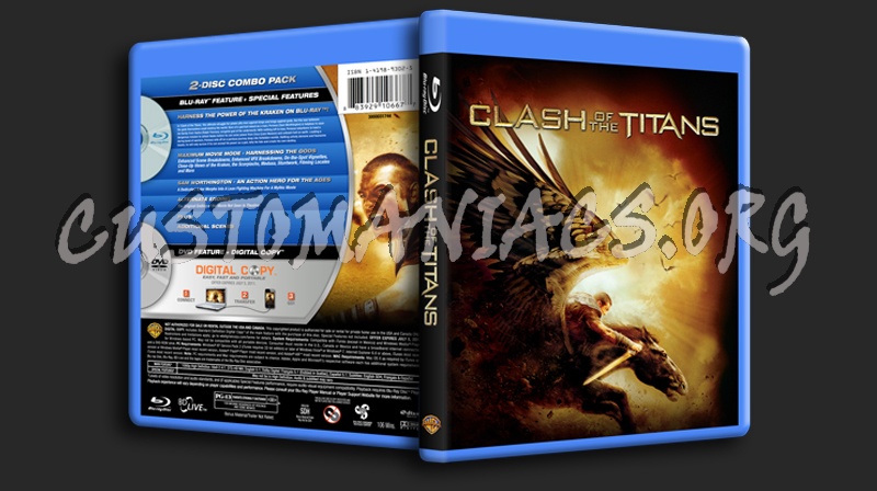 Clash of the Titans blu-ray cover