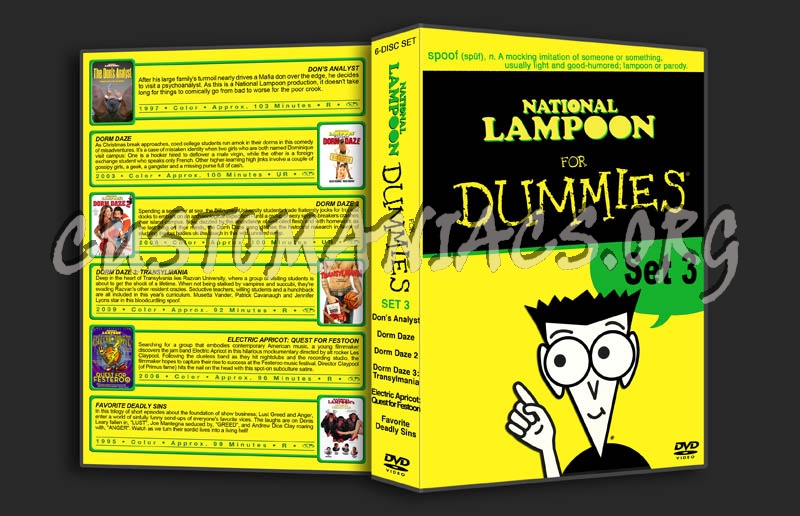 National Lampoon for Dummies - Set 3 dvd cover