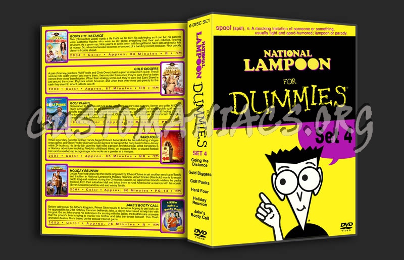 National Lampoon for Dummies - Set 4 dvd cover