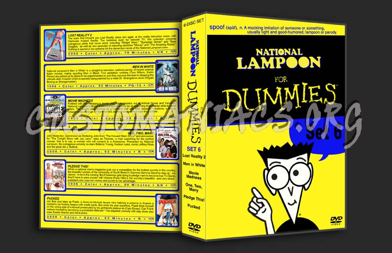 National Lampoon for Dummies - Set 6 dvd cover