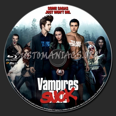 Vampires Suck blu-ray label