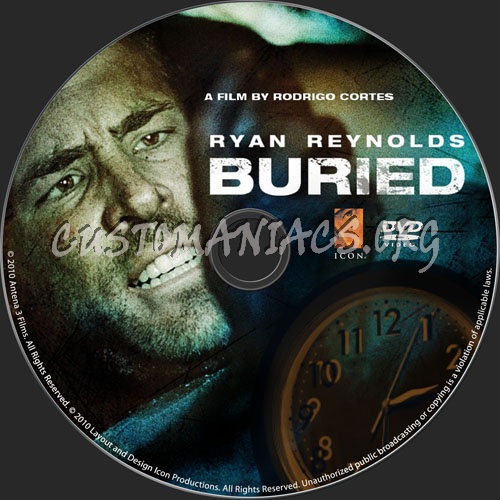 Buried dvd label