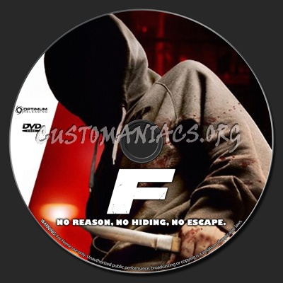 F dvd label