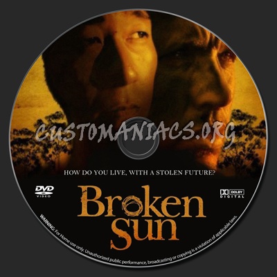 Broken Sun dvd label