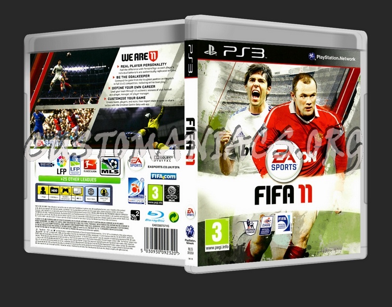 Fifa 11 dvd cover