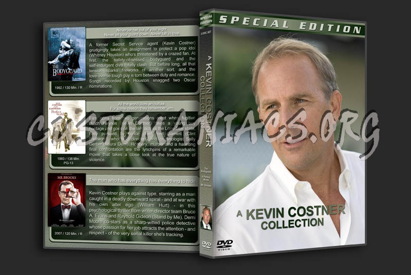 A Kevin Costner Collection dvd cover