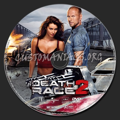 Death Race 2 dvd label