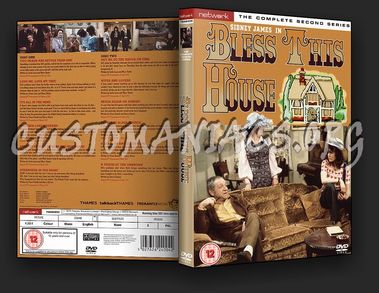 Bless This House Complete Series dvd cover