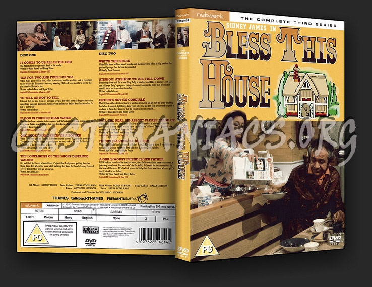 Bless This House Complete Series dvd cover