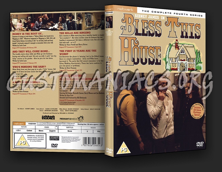 Bless This House Complete Series dvd cover