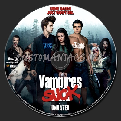 Vampires Suck (Unrated) blu-ray label