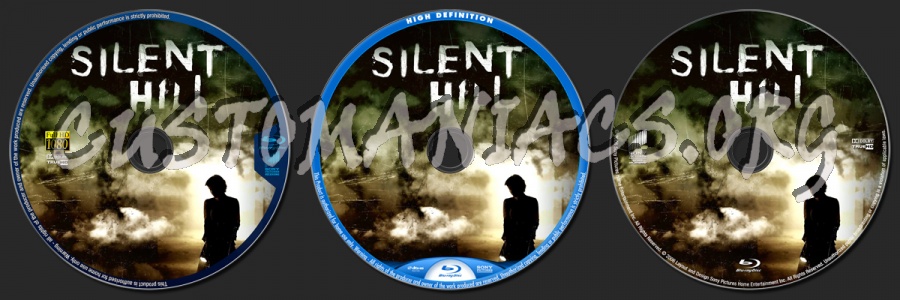 Silent Hill blu-ray label