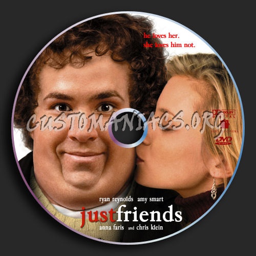 Just Friends dvd label