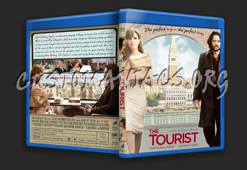 The Tourist blu-ray cover