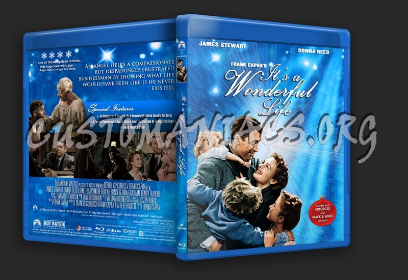 It's A Wonderful Life blu-ray cover