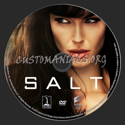 Salt dvd label