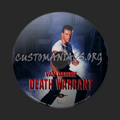 Death Warrant dvd label