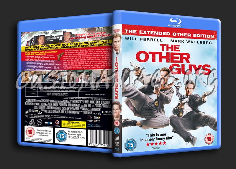 The Other Guys blu-ray cover