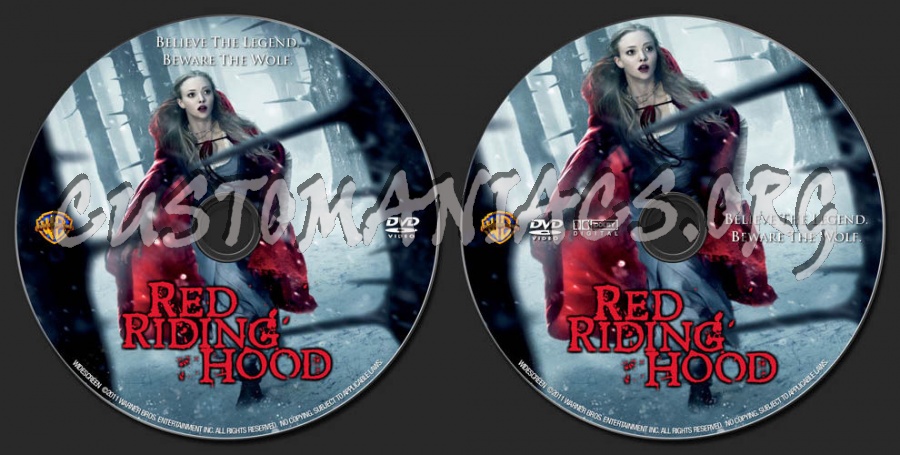 Red Riding Hood dvd label