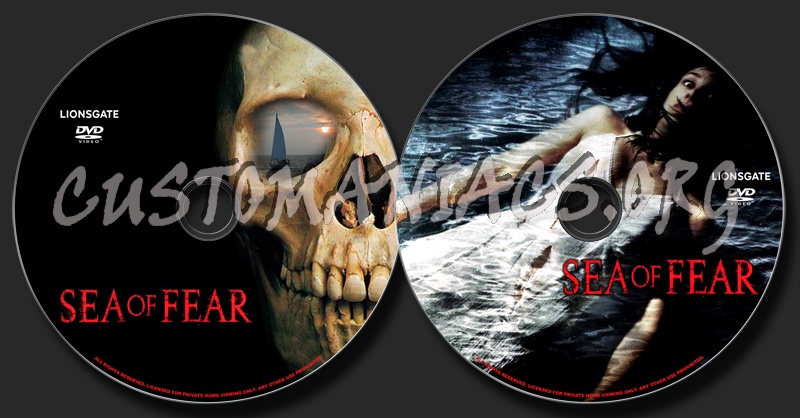 Sea of Fear dvd label