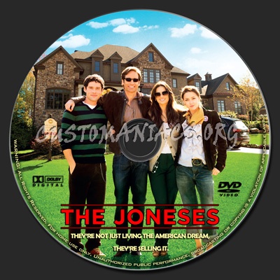 The Joneses dvd label