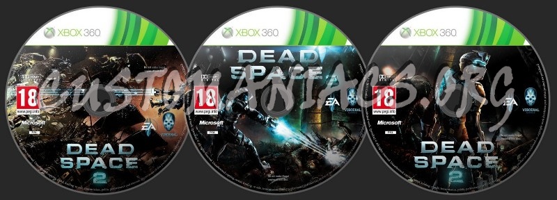 Dead Space 2 dvd label