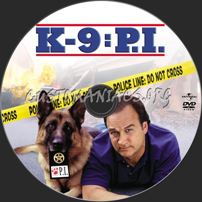 K-9: P.i. dvd label