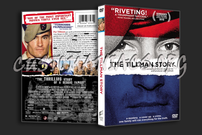 The Tillman Story dvd cover