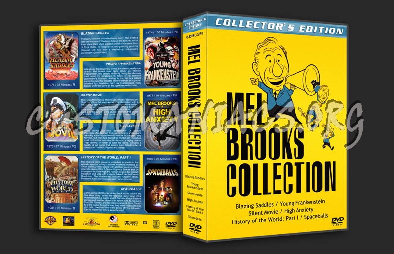 Mel Brooks Collection dvd cover