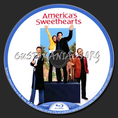 Americas Sweethearts blu-ray label