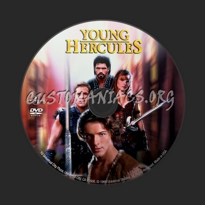 Young Hercules dvd label