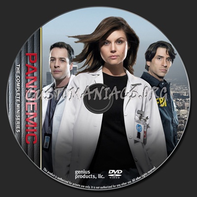 Pandemic - The Miniseries - TV Collection dvd label