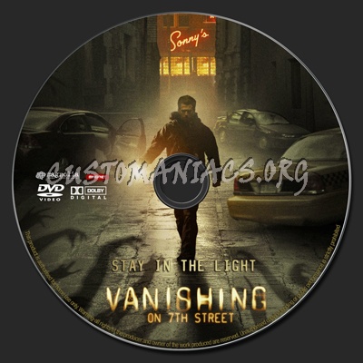 Vanishing On 7th Street dvd label