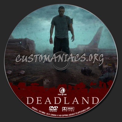 Deadland dvd label